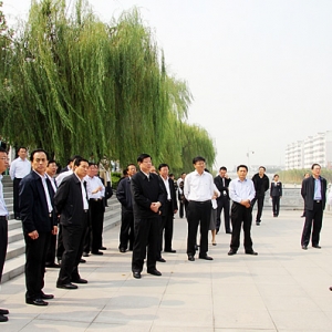 山東省委書記姜異康以及濟寧聊城菏澤泰安省市領(lǐng)導(dǎo)來汶上視察工作