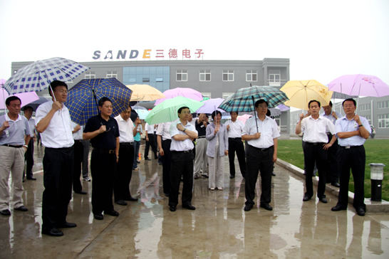濟(jì)寧市科學(xué)發(fā)展觀現(xiàn)場觀摩會與會領(lǐng)導(dǎo)來汶上縣觀摩