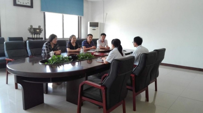 市人社局人才服務中心副主任李雪靈一行到汶上調(diào)研清華大學博士生研究生社會實踐項目