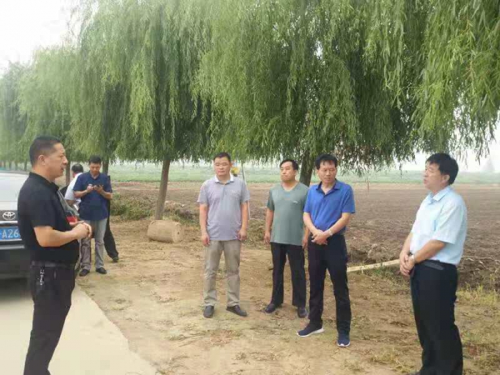 山東理工職業(yè)學(xué)院招生處處長、駐高新區(qū)接莊街道鄉(xiāng)村振興服務(wù)隊隊長王慎超一行來汶上縣 ...