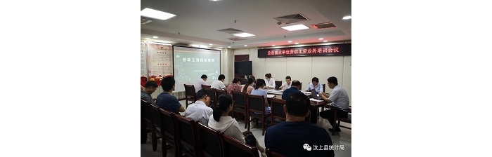 縣統(tǒng)計(jì)局召開重點(diǎn)單位勞動(dòng)工資業(yè)務(wù)培訓(xùn)會(huì)議