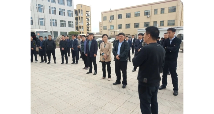 縣委書記李志紅陪同德州市樂陵市考察團(tuán)到汶上縣參觀考察